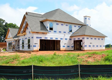 新家, 建造, 结构, 行业, 木头, 房子, 家, 财产, 新的, 住宅