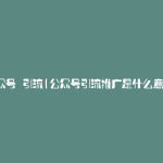 公众号 引流(公众号引流推广是什么意思)