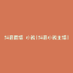 抖音直播 小说(抖音小说主播)