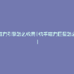 快手磁力引擎怎么收费(快手磁力巨星怎么接单)