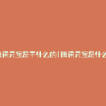 腾讯元宝是干什么的(腾讯元宝是什么)